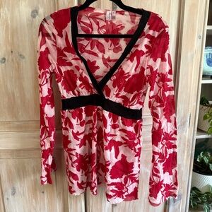 Sweet Pea Shirt Top Blouse Women’s Large